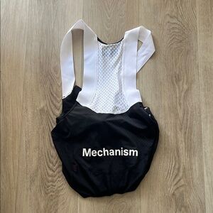 PAS NORMAL ESTUDIOS Black and White Mechanism Bib